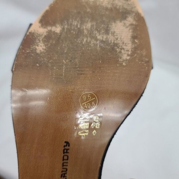 Chinese Laundry Rylan Strappy Block Heel Sandals 9.5 Black - Picture 7 of 7